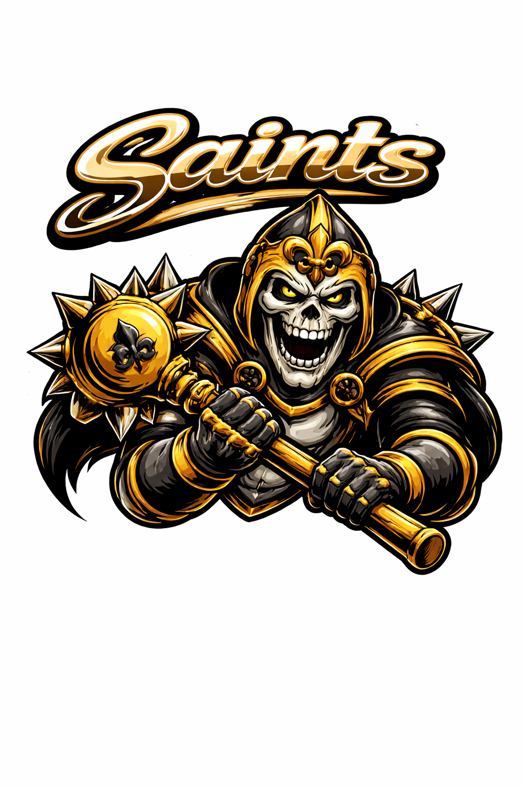 Saints Varsity Mascot - T-shirt / Hoodie