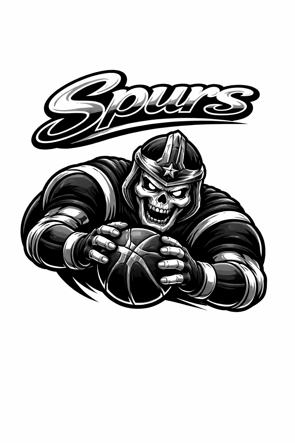 Spurs Varsity Mascot - T-shirt / Hoodie