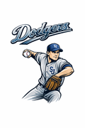 Dodgers Varsity Mascot - T-shirt / Hoodie
