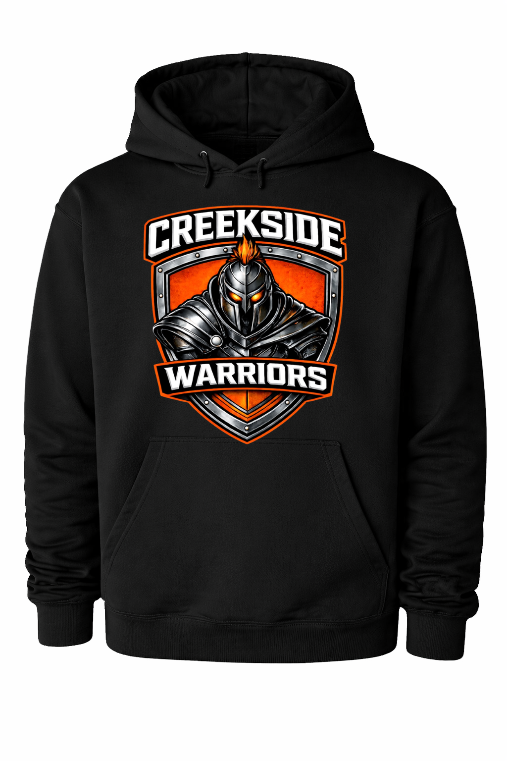 Creekside Warriors Shield - (Hoodie/T-Shirt)