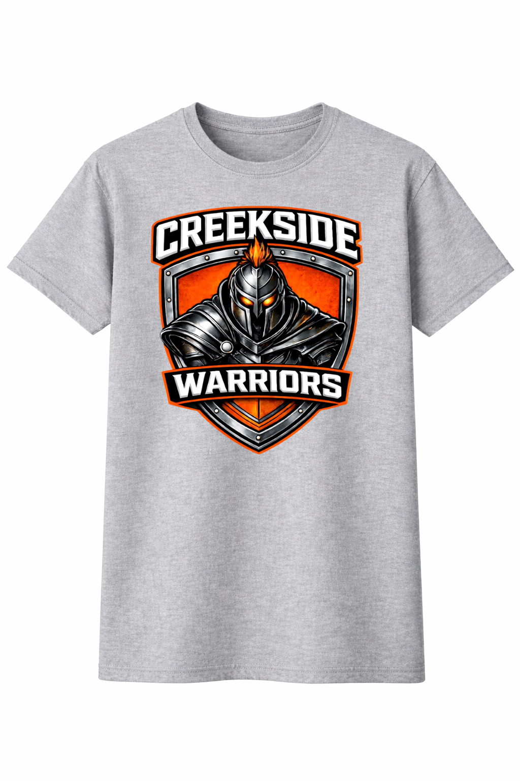 Creekside Warriors Shield - (Hoodie/T-Shirt)