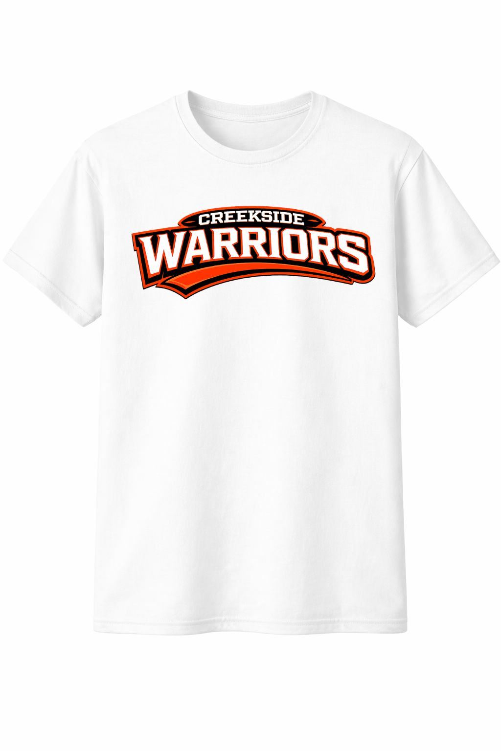 Creekside Warriors Text Only  - (Hoodie/T-Shirt)