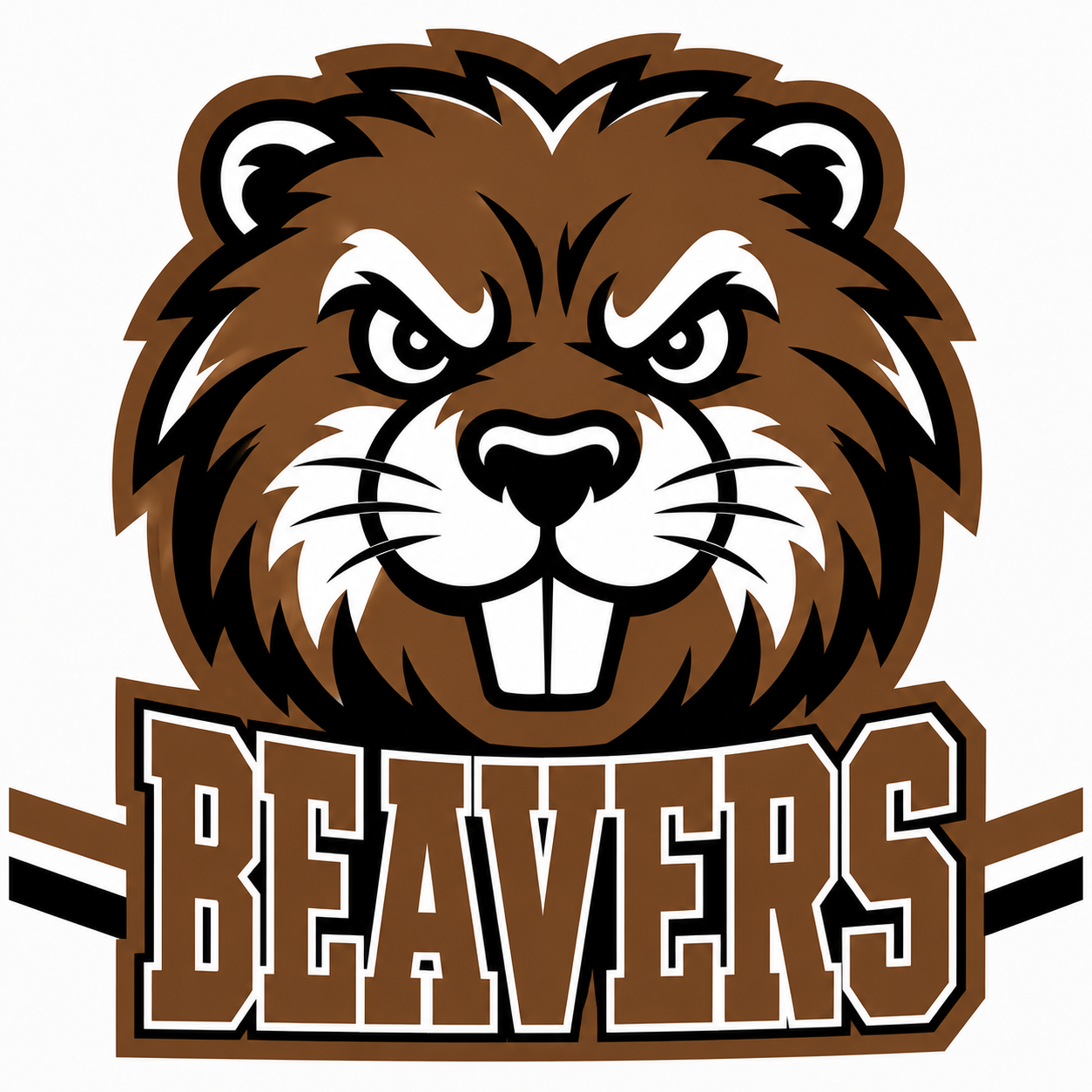 Beavers School Mascot - T-shirt / Hoodie