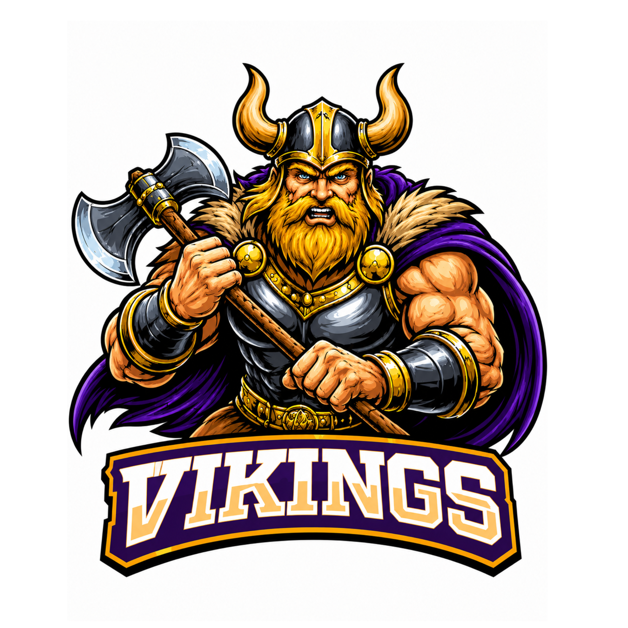 Vikings Classic Mascot - T-shirt /Hoodie