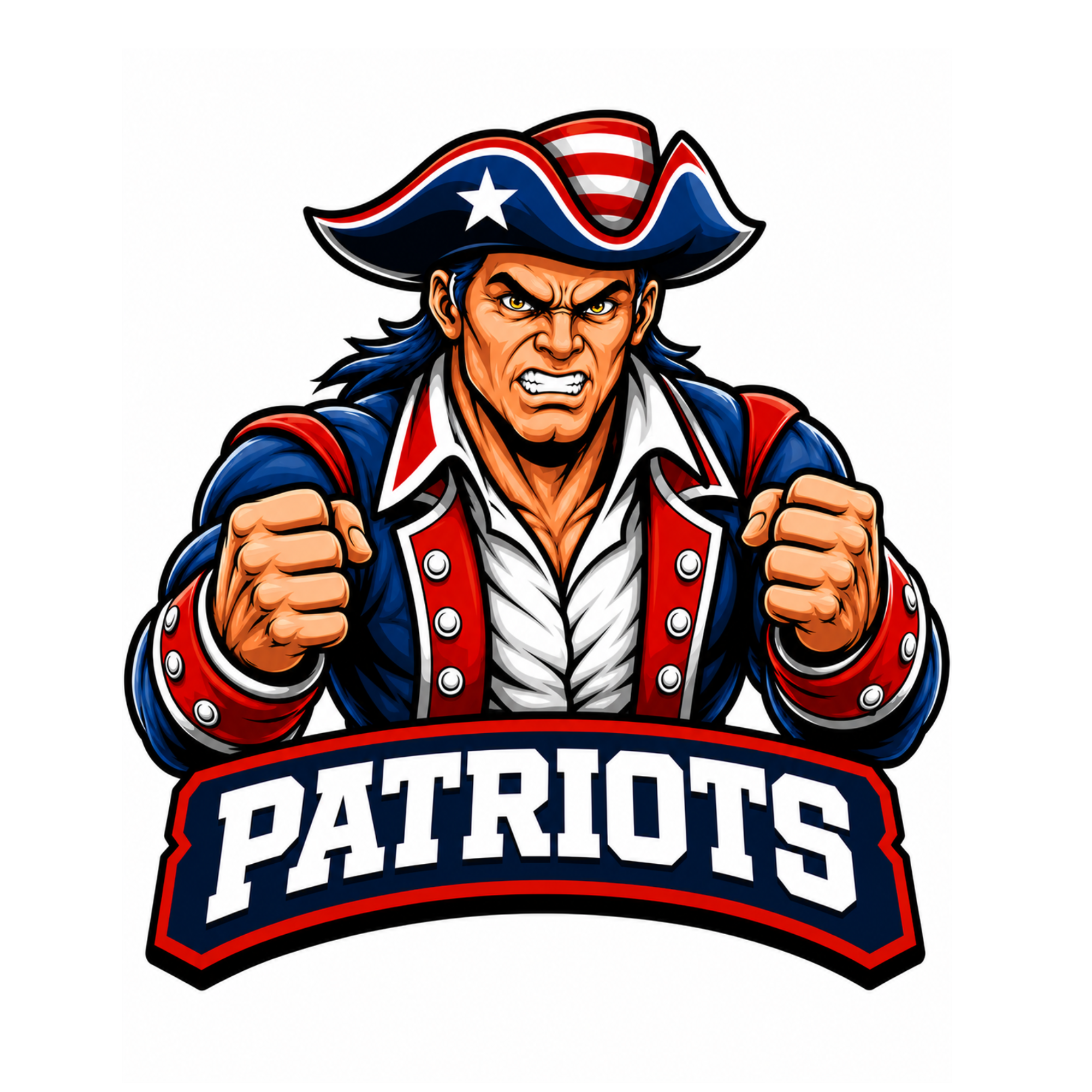 Patriots Classic Mascot - T-shirt /Hoodie