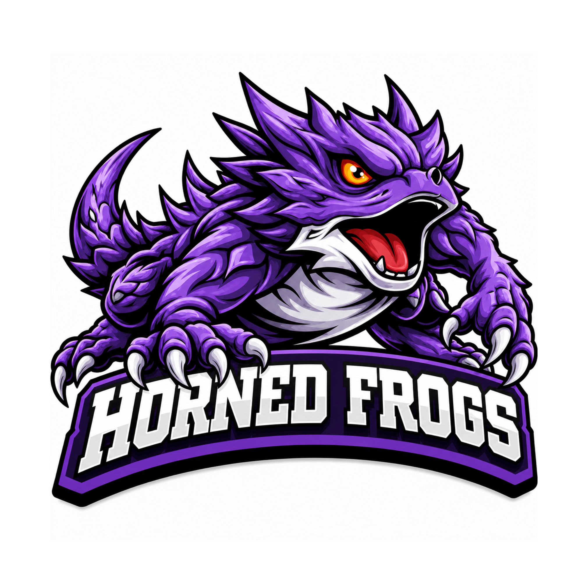 Horned Frogs Classic Mascot - T-shirt /Hoodie