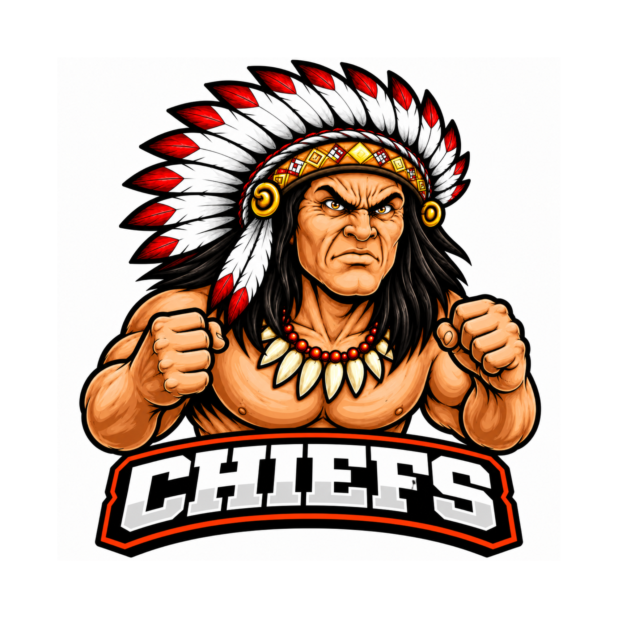 Chiefs Classic Mascot - T-shirt / Hoodie