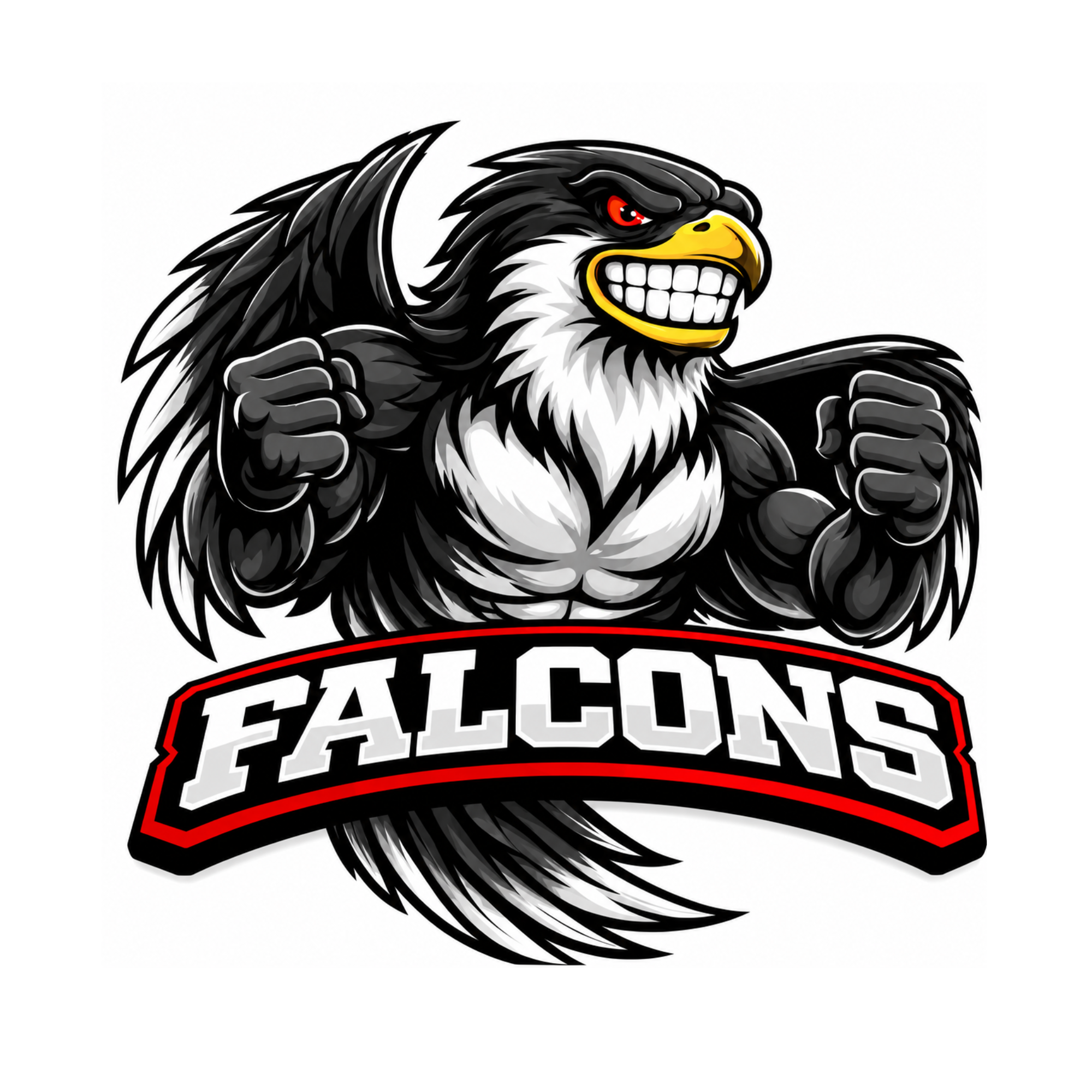 Falcons Classic Mascot - T-shirt / Hoodie