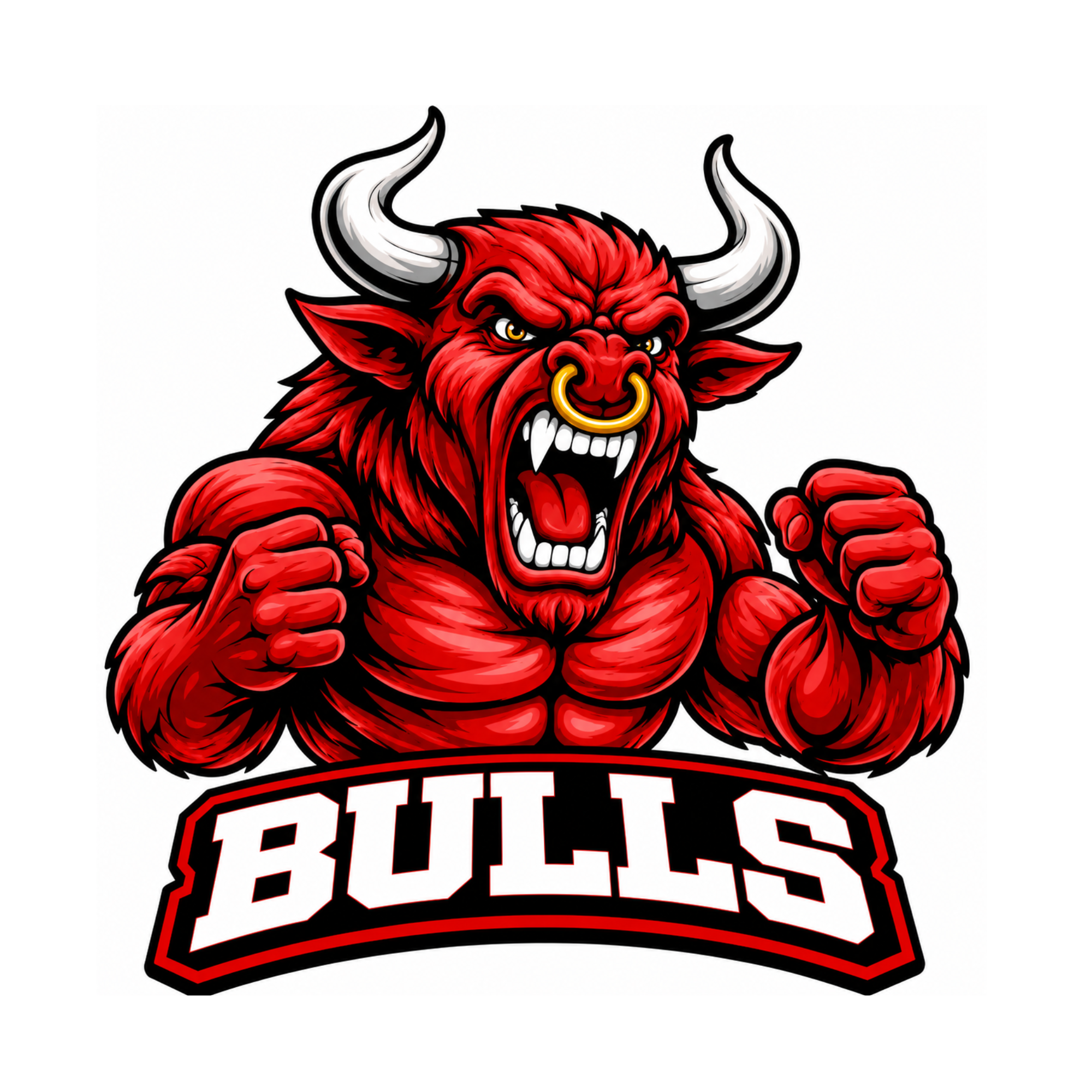Bulls Classic Mascot - T-shirt / Hoodie