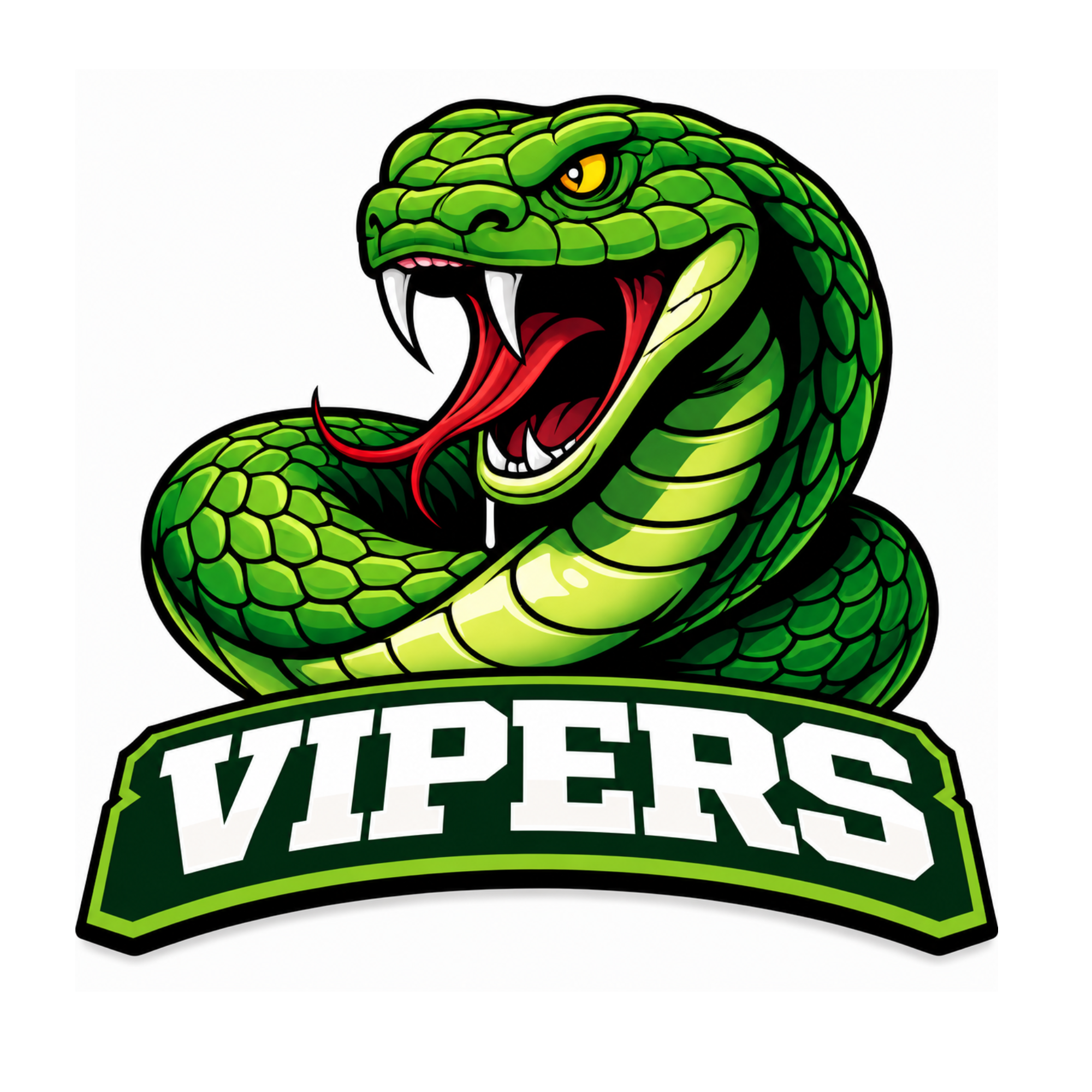 Vipers Classic Mascot - T-shirt /Hoodie