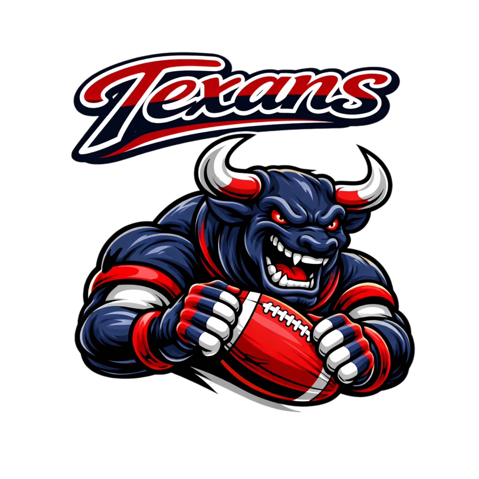 Texans Varsity Mascot - T-shirt / Hoodie