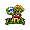 Volleyball is Life Monster - T-shirt / Hoodie