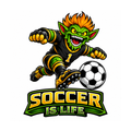 Soccer is Life Monster - T-shirt / Hoodie