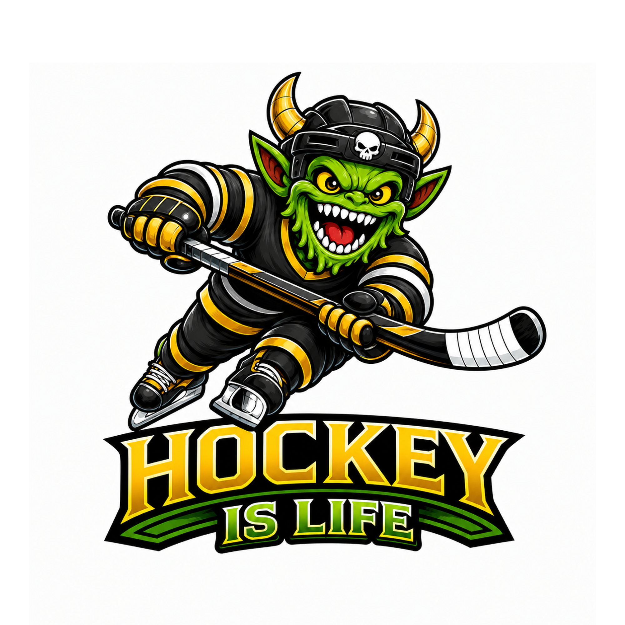 Hockey is Life Monster - T-shirt / Hoodie
