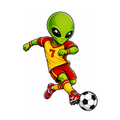 Alien Soccer Player - T-shirt / Hoodie