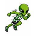 Alien Track Runner - T-shirt / Hoodie