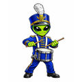 Alien Marching Band Drummer   - T-shirt / Hoodie