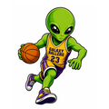 Alien Basketball Player   - T-shirt / Hoodie