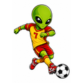 Alien Soccer Player  - T-shirt / Hoodie