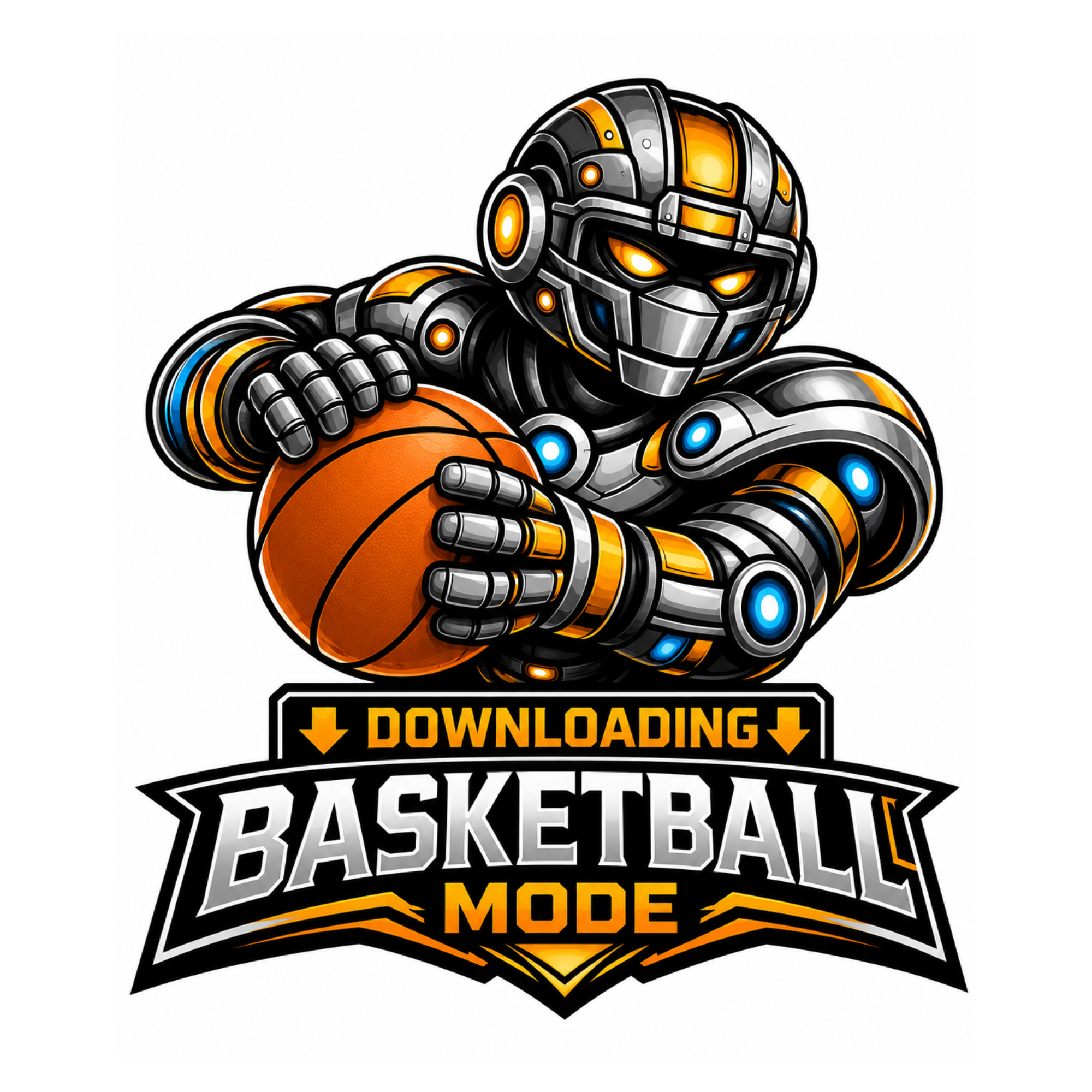 Basketball Player Robot - T-shirt / Hoodie