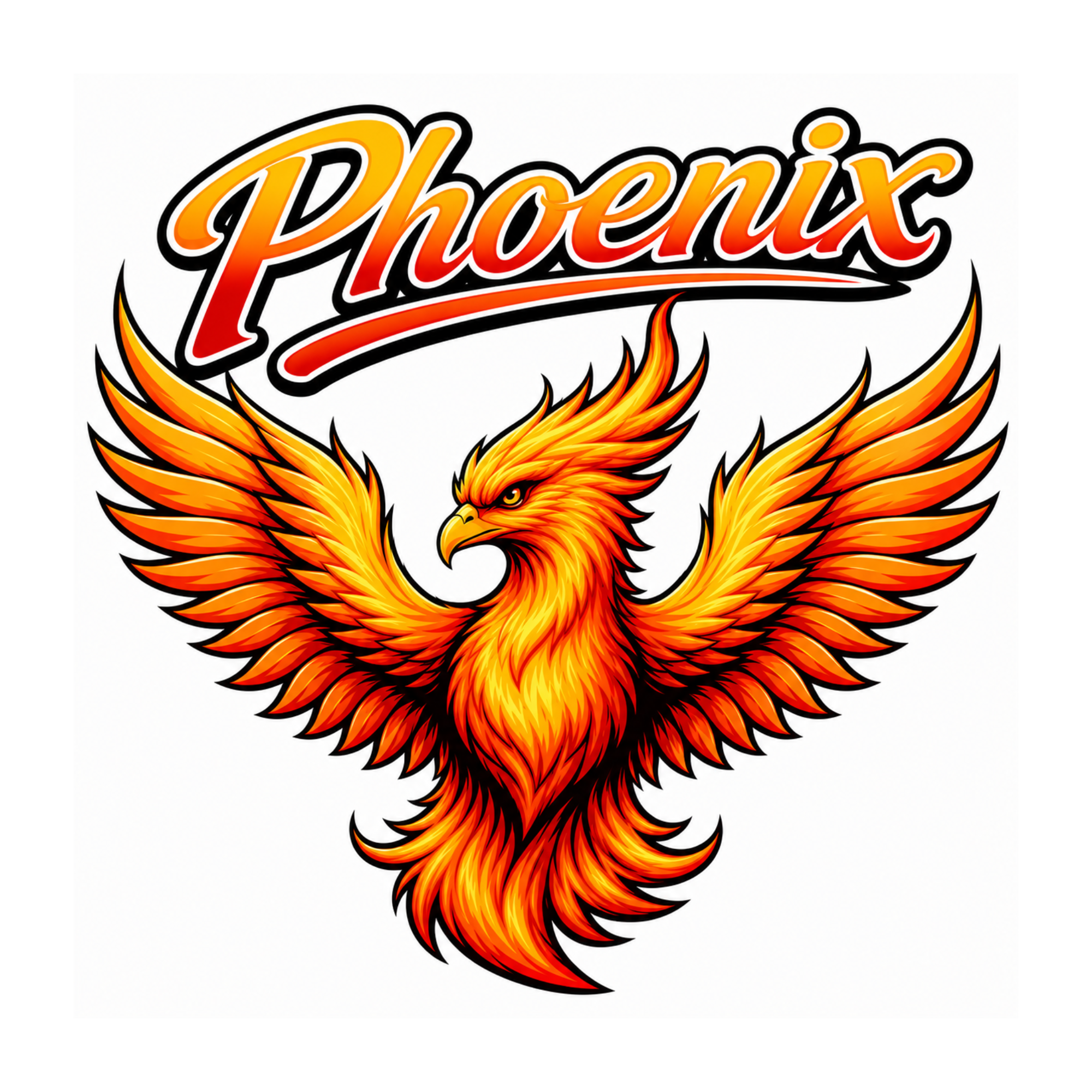 Phoenix Varsity Mascot - T-shirt / Hoodie
