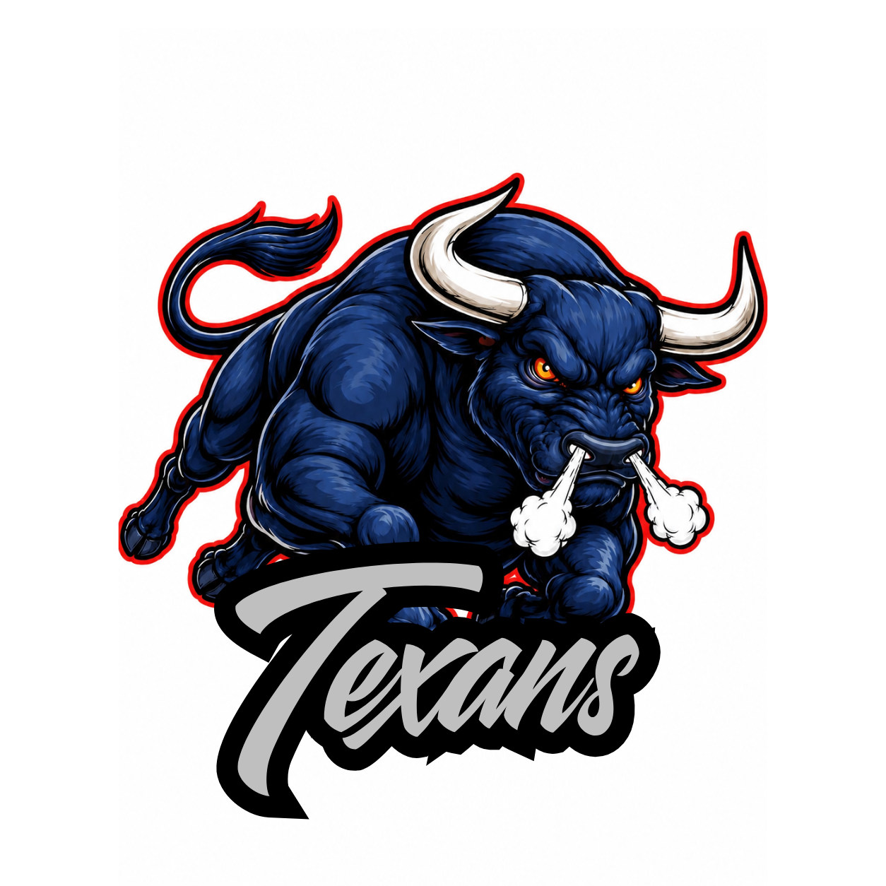 Texans Fierce Mascot - T-shirt / Hoodie