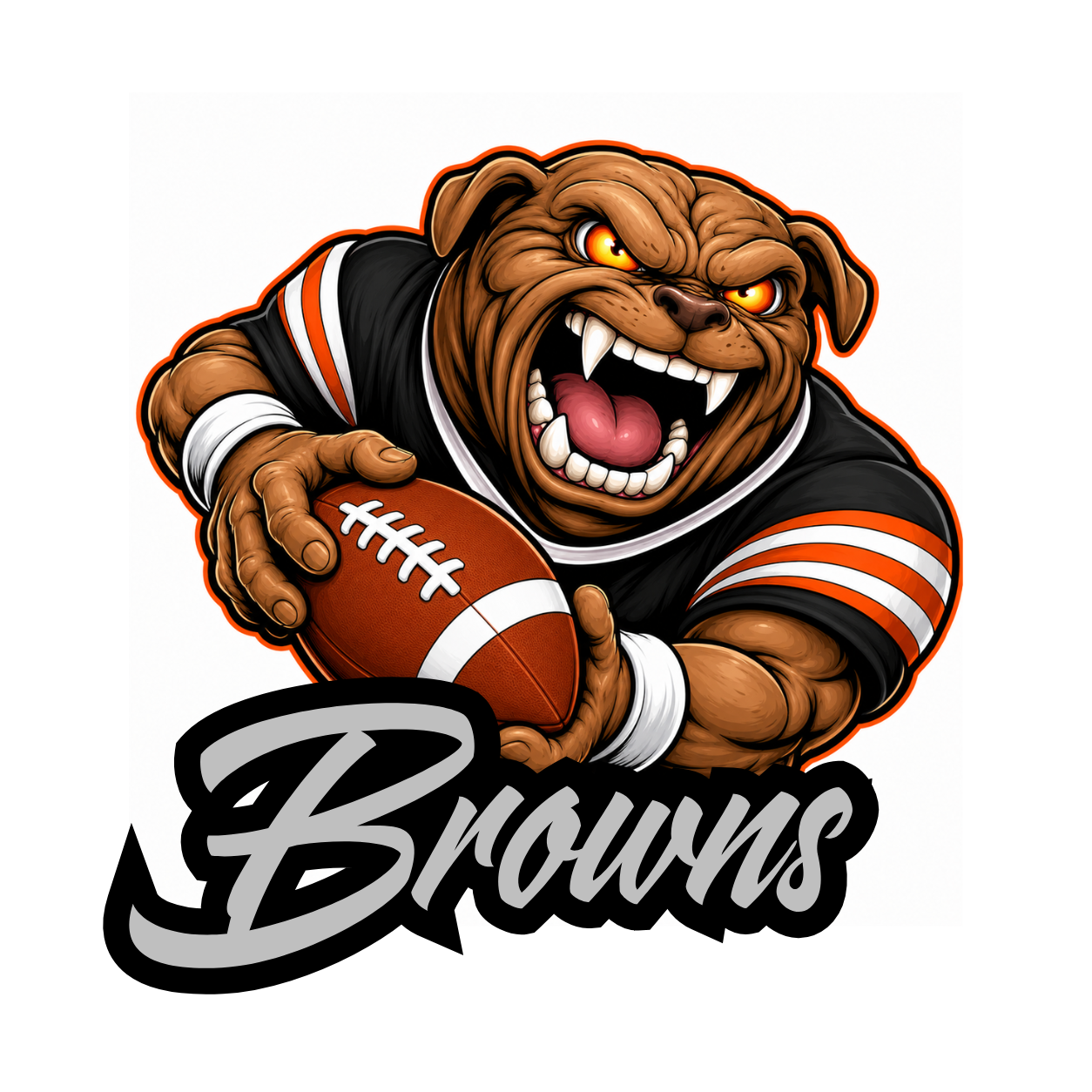 Browns Fierce Mascot - T-shirt / Hoodie