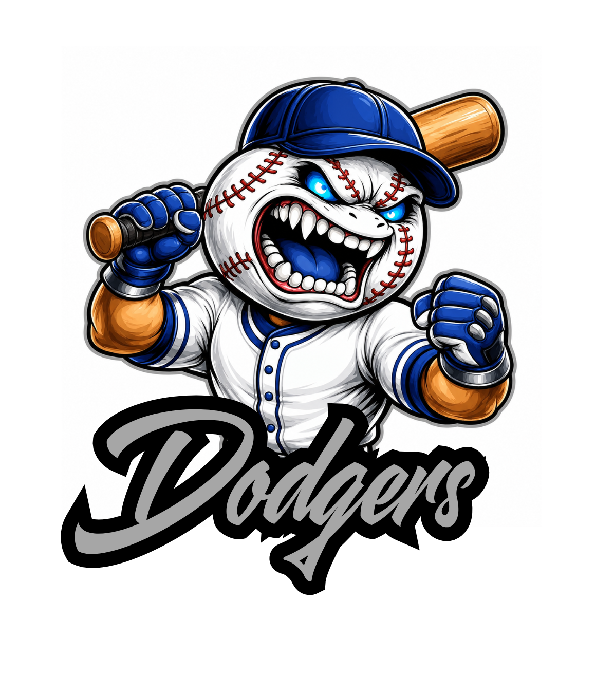Dodgers Fierce Mascot - T-shirt / Hoodie