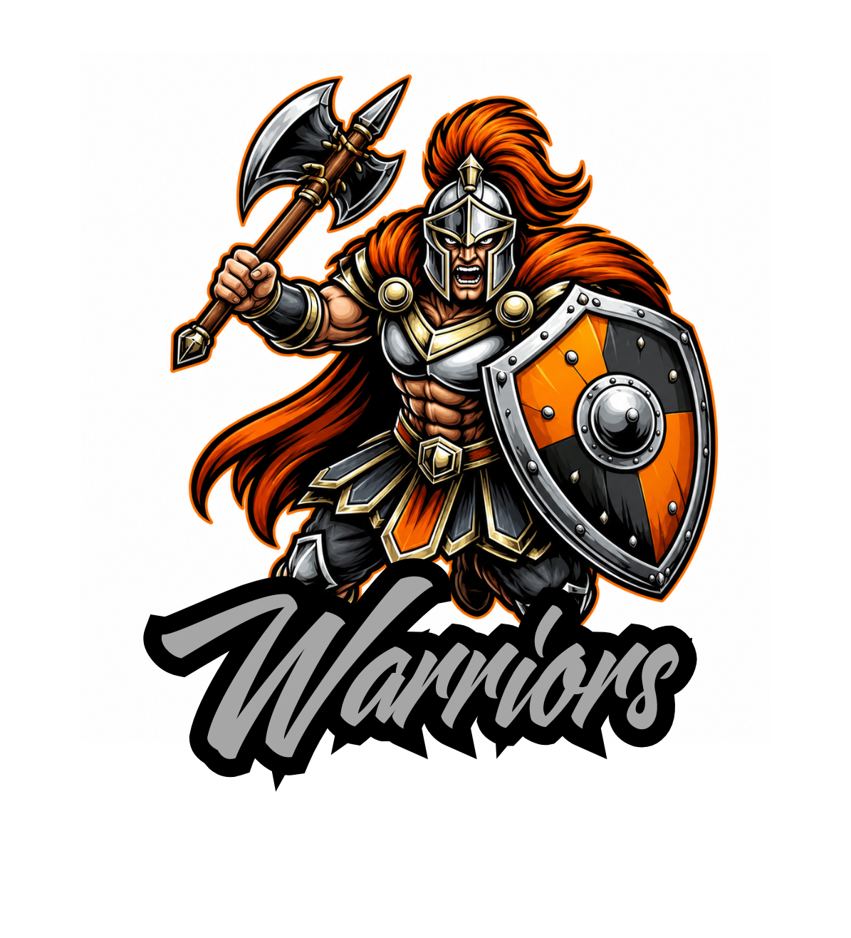 Warriors Fierce Mascot - T-shirt / Hoodie