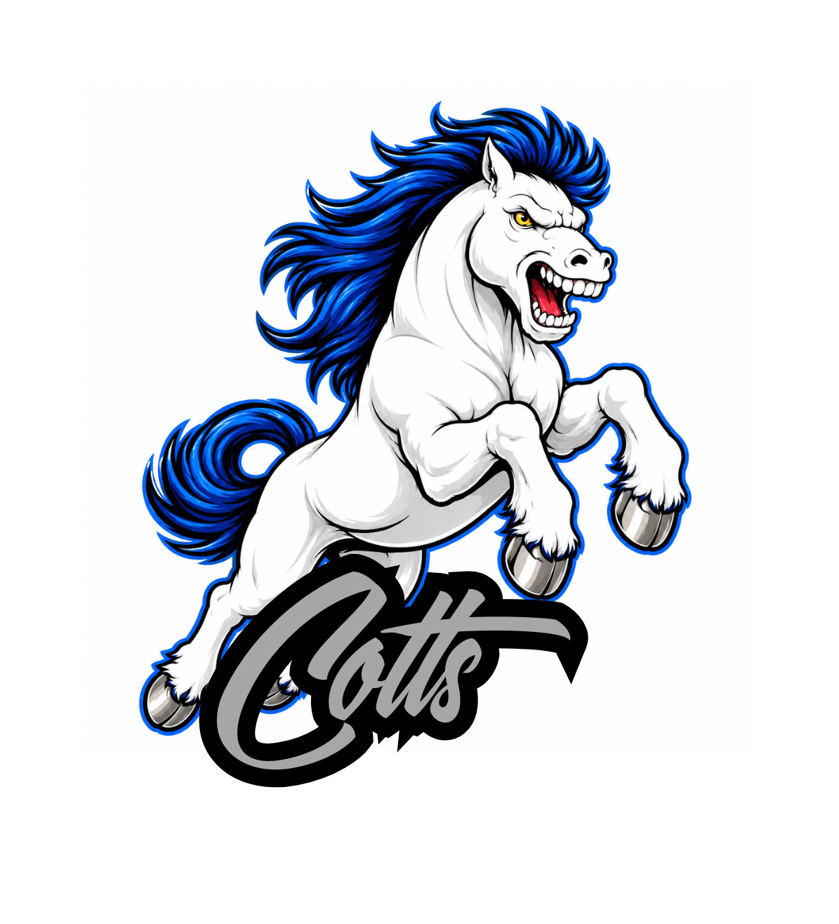 Colts Fierce Mascot - T-shirt / Hoodie