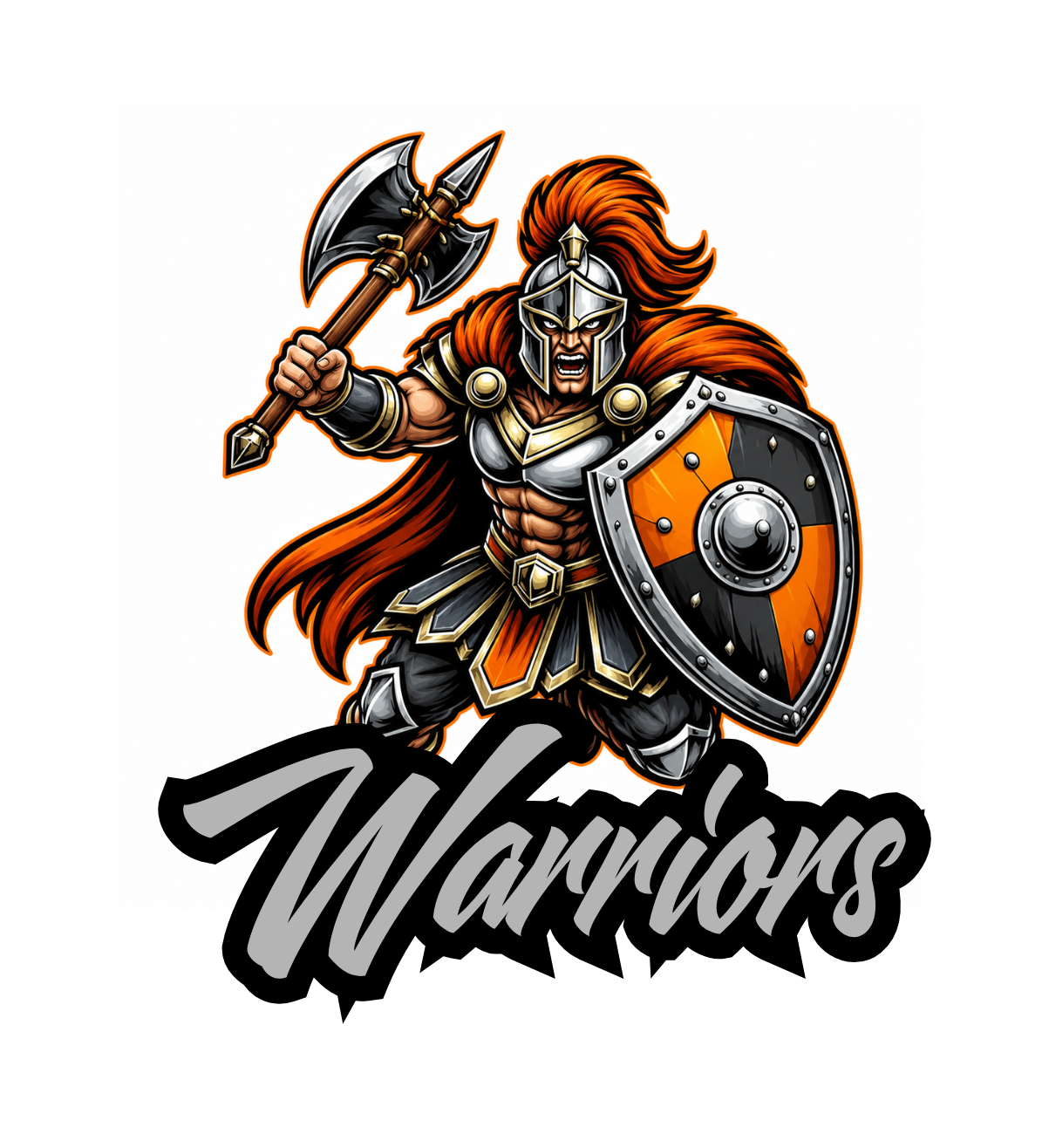 Warriors Fierce Mascot - T-shirt / Hoodie