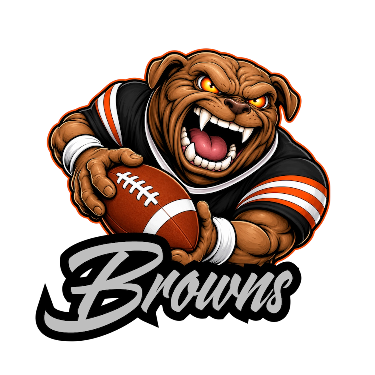 Browns Fierce Mascot - T-shirt / Hoodie